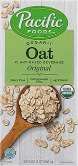 Pacific Natural Foods Organic Natural Oatmeal Beverage - Original - 32 Fl oz