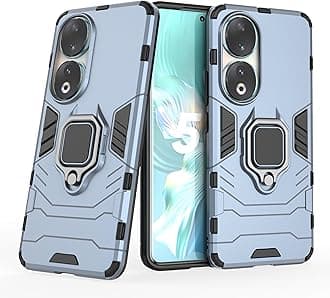 2NSPDRGNI Case for Honor 90,Hybrid Heavy Duty Protection Shockproof Defender Kickstand Armor Case Cover,Navy