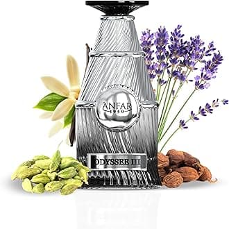 Odyssee 3 Pour Homme 1950, Extrait de Parfum, 3.4 fl oz, Woody Fragrance, Cardamom, pink pepper, bergamot, mint, for men, 100ml.