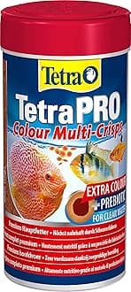 Tetra Pro Colour Multi-Crisps - Premium Fish Food with Colour Concentrate for Beautiful, Colourful Fish, 250 ml