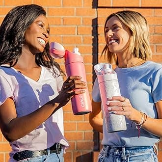 Cirkul 26oz StrawSip Flip Bottle, Pacific (Blue)