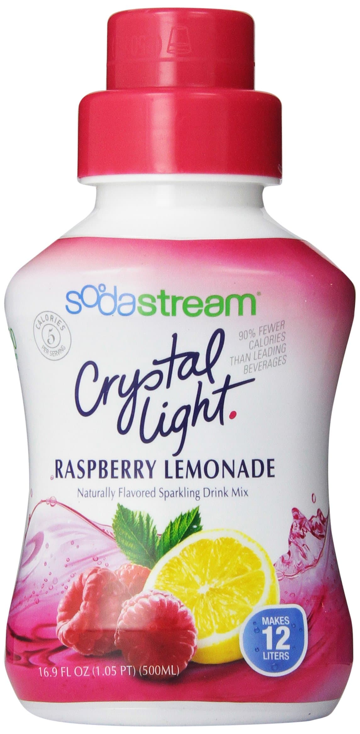 Sodastream Crystal Light Raspberry Lemonade (500ml)