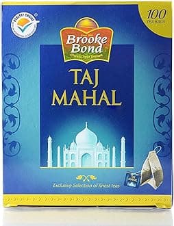 Taj Mahal Tea - Classic, 100 Bags Carton - Earl Grey, 100 G