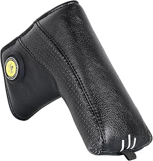 Classic Durable Golf Club Head Cover Headcover for Driver Woods Hybrids and Blade Mallet Putter Cover for Scotty Cameron Odyssey Callaway Taylormade Ping Etc.