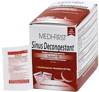 Products 80933 Sinus Decongestant, 100 Tablets