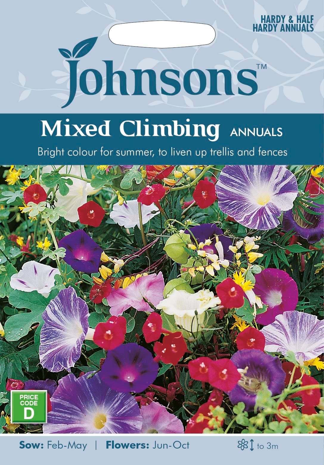 Johnsons Mixed Climbing Annuals