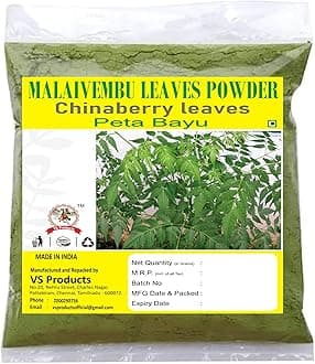 Malaivembu Leaves Powder Bakayan powder chinaberry Melia azedarach powder,50g