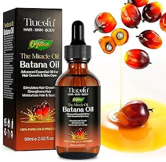 Batana Oil for Hair Growth, Organic100% Natural &Pure Batana Oil, Hair Growth Oil, Scalp Care, Moisturizing Essential Oils, Prevent Hair Loss for Men & Women, 60ml
