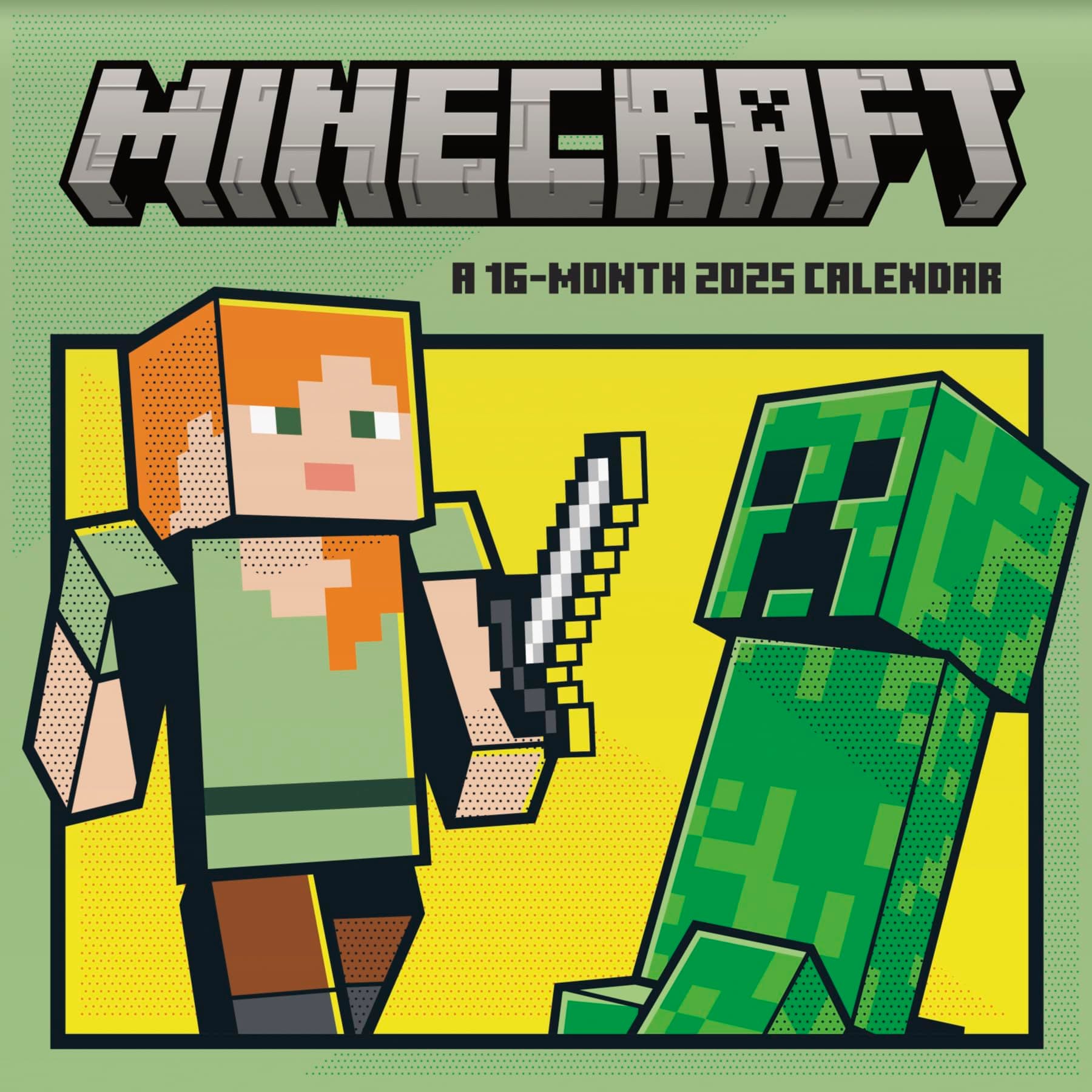 2025 Minecraft Wall Calendar