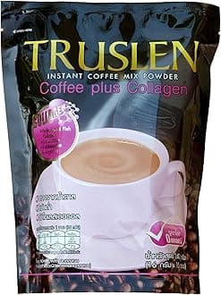 Truslen Coffee Plus Collagen Coffee Mix Powder 16g X 15 Pcs - 8.47 Ounce