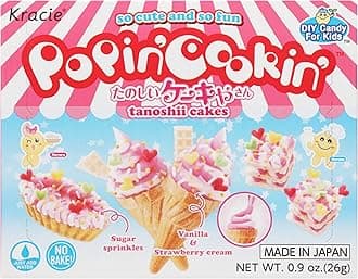 Kracie Popin' Cookin' DIY Candy Cake Kit, No Bake, 0.9 Ounces (Pack Of 1)