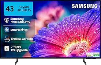 Samsung 108 cm (43 inches) Crystal 4K Vista Ultra HD Smart LED TV UA43UE81AFULXL