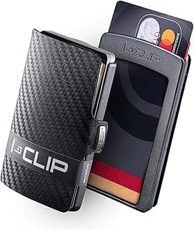 Original Mini Wallet with Moneyclip - Slim Wallet - Leather Wallet - Premium Wallet - Cardholder