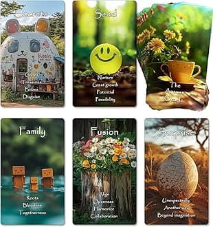 Intuition Oracle Cards Deck, A 78-Card Deck for Clarifying and Single Draws or 3-Card Spreads