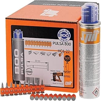 Spit HC6-17 Special Nails with Gas Cartridge Pack of 10
