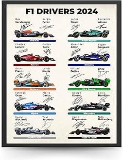 InkFlow Car Racing Poster - Sports Car Racing Art - Gift for Men, Women - Great Wall Decor for Garage, Living Room or Office - 24x32 UNFRAMED Wall Art