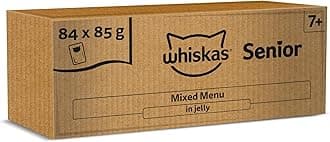 WHISKAS Adult Wet Cat Food in Jelly 84x85g Mixed Menu