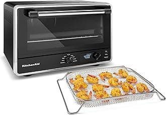 KitchenAid Digital Air Fry Countertop Oven, KCO124BM, Black Matte