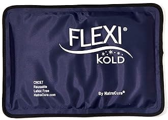 – FlexiKold Ice Pack (Small) - Reusable Gel Cold Pack for First Aid, Sports Injuries, Pain Relief and Cold Therapy - (Half Size: 19 cm x 29 cm)