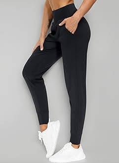 – Women's Joggers Pants Lightweight Athletic Leggings Tapered Lounge Pants for Workout, Yoga, Running