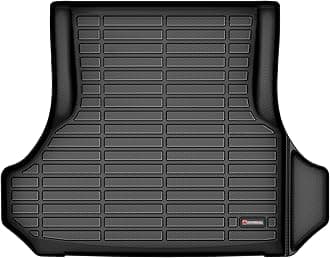 Cargo Liner Compatible with 2011-2023 Dodge Charger(RWD/AWD) & Chrysler 300(RWD/AWD) Cargo Mat，All Weather Protection Trunk Liner Rear Trunk mat，Black