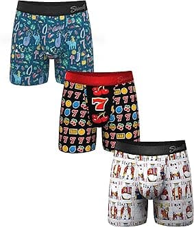 Sponsored Ad - Boxer Briefs for Men Pack of 3 - Hammock Support Pouch Underwear for Men - Flyless