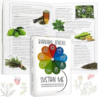 Sustain Me - A Herbal Remedies Book & Herbal Medicine Book for Herbal Remedies Encyclopedia Comprehensive Natural Remedies Book GuideLovers Book Gifts for Friends Family Colleagues