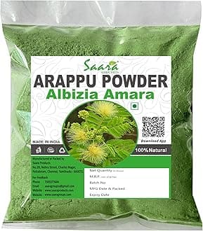 Arappu Powder 200g | Albizia Amara | Usilam | Green Arappu for Hair wash & Hair care (Pack of 2 X 100g)