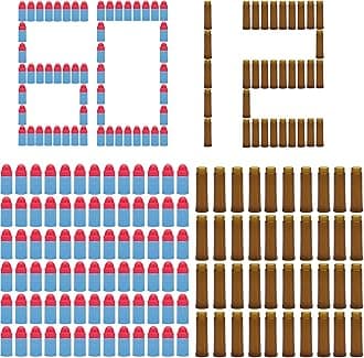 EVA Foam Soft Bullets Compatible with monochildoing Revolver Toy Foam Blaster