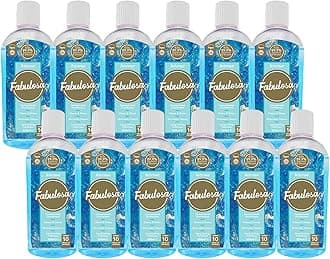 Fabulosa 4 in 1 Concentrated Antibacterial Disinfectant All Purpose Cleaner, 220ml, 12 pack, Intense