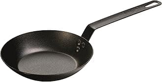 20.32 cm / 8 inch Pre-Seasoned Steel Round Skillet/Frying Pan
