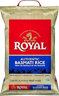 Royal Basmati Rice in Plastic Bag, 10 Pound