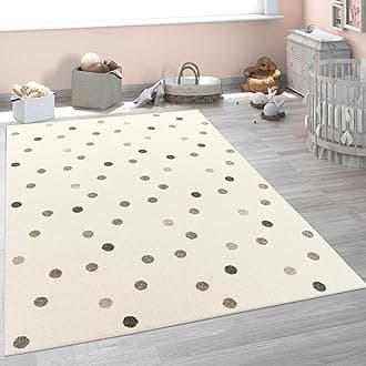 Paco Home Children's Rug Child's Room Girls Boys Various Motifs And Sizes, Size:240x340 cm, Colour:Beige 3