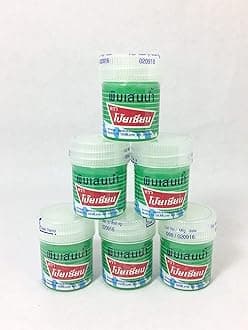 Aroma Oil Refresh Inhalant Thai Herbal Balm 8ml(Pack of 6)