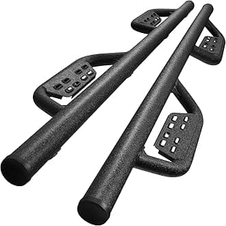 Running Boards Step Bars Compatible with 2007-2014 Toyota FJ Cruiser SUV. Black Side Steps Step Bars Rock Sliders.Truck Running Boards Made with Carbon Steel.