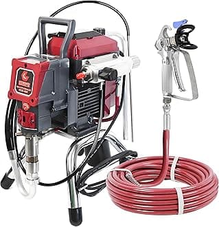 925 2000w High Pressure AIRLESS sprayer, High efficiency electric paint sprayer, 3000psi Vertical Paint sprayer with Accessories