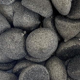 Black Paint Ball Marshmallows 250g Share Bag by The Gourmet Sweet Company