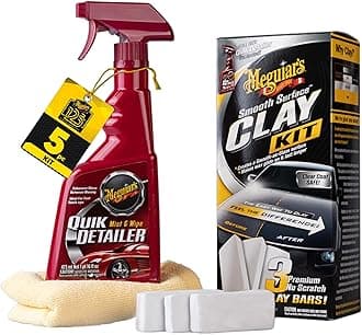 Smooth Surface Clay Kit - Safe and Easy Car Claying for a smooth as Glass Finish, G191700