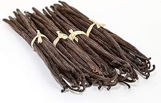 1/2 LB Organic Madagascar Vanilla Beans - Whole Extract Grade B Pods for Baking, Homemade Extract, Brewing, Coffee, Cooking - 8 Ounces