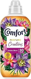 Comfort Perfume Creations Passion Bloom Fabric Conditioner Motion-Activated Fragrance Technology 100 Days of Freshness 30 washes (900 ml)