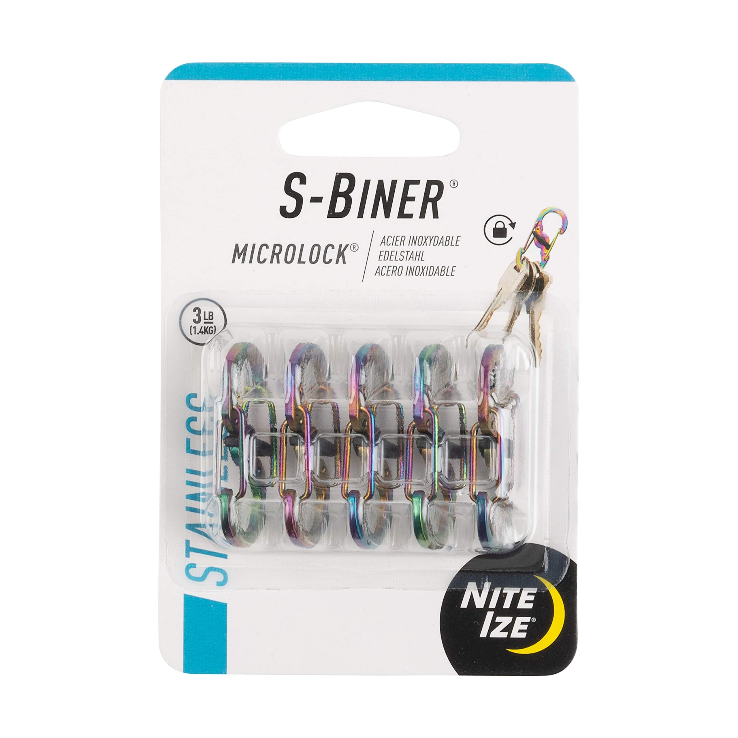 Nite Ize S-Biner MicroLock, Locking Key Holder