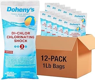 Doheny's Di-Chlor Shock - 12 - 1 lb. Bags