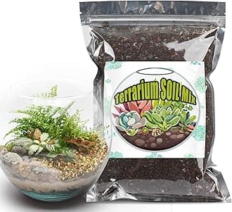 Terrarium Potting Soil Mix 10L, Custom Made for Terrariums, Perfect for Vibrant Miniature Gardens