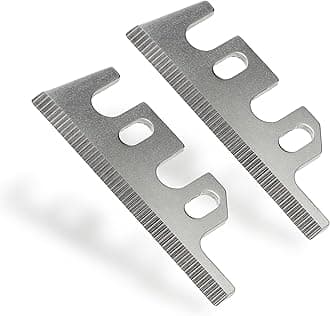 WYZworksReplacement Stainless Steel Blades (2 Pack) for Compact Home Kitchen Ice Shaver Sno Snow Cone Shaved Icee Maker Machine