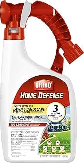 Home Defense Insect Killer for Lawn & Landscape Ready-To-Spray - Hose-End Applicator, Kill Ants, Ticks, Mosquitoes, Fleas & Spiders, 32 fl. oz.