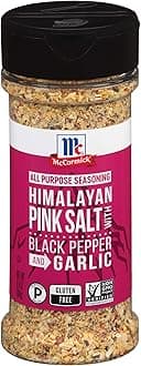 Himalayan Pink Salt with Black Pepper and Garlic All Purpose Seasoning, 6.5 oz (Pack of 6)