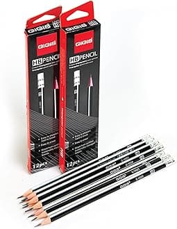 GiGiS G-10003 HB Triangular Pencil 12-Piece Set