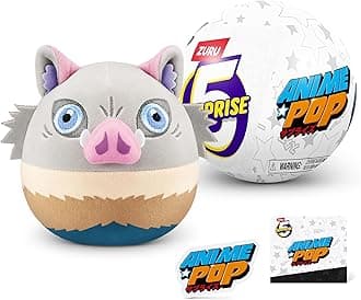 Series 1 5" Plush, Mystery Unbox Anime Characters, Naruto, Demon Slayer, Bleach and more by ZURU