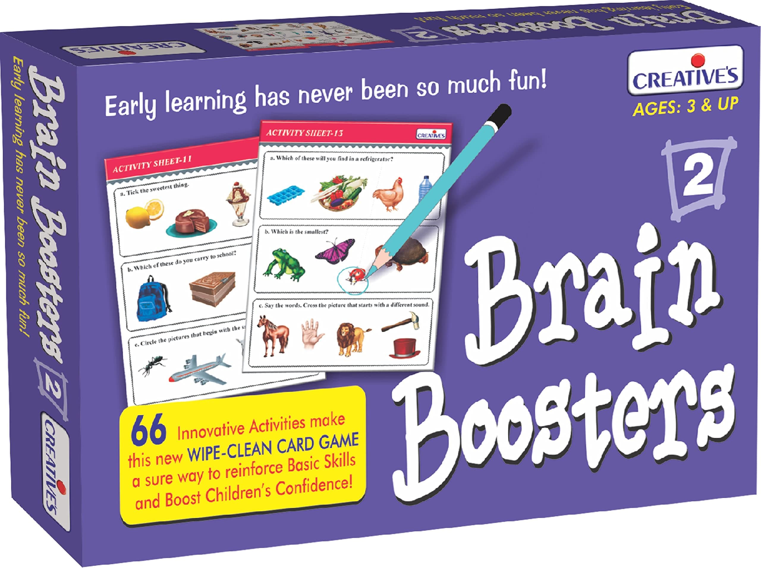 CREATIVE EDUCATIONAL Creative Pre-School Brain Boosters 2