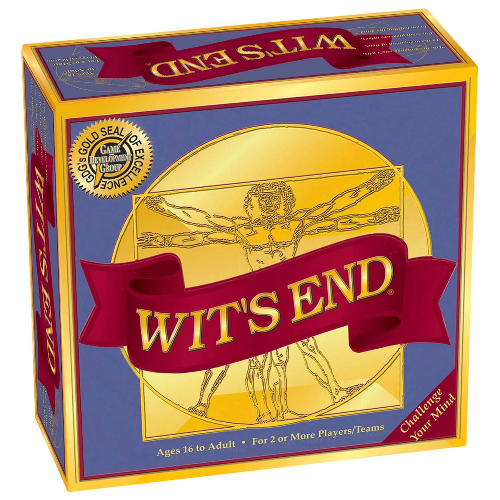 Wit's End — A Smart, Mind-Bending Trivia & Brain Teaser Game That Will Challenge Your Wits & Knowledge — Adult & Family Night Fun